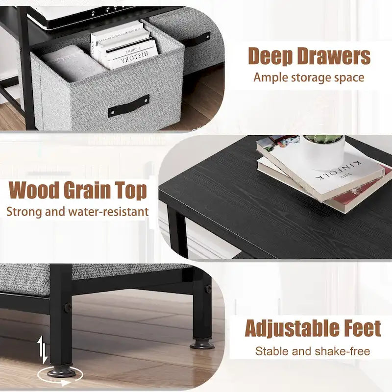 Meuble TV commode 50 pouces - 50 pouces