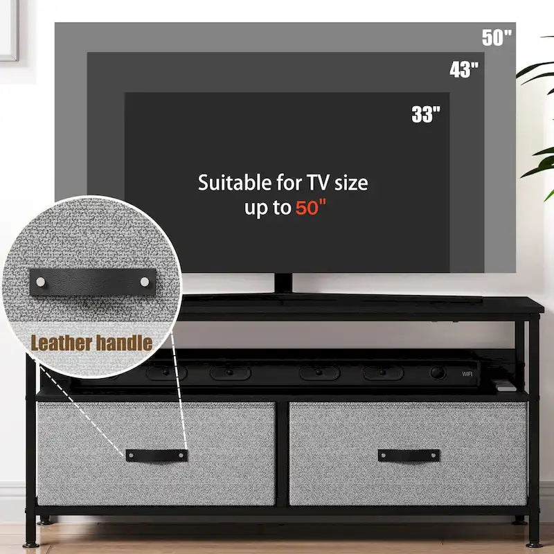 Meuble TV commode 50 pouces - 50 pouces