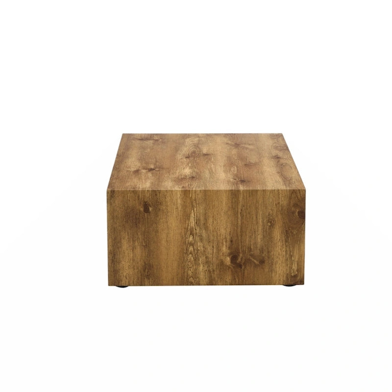 Table basse moderne en MDF avec motif texturé bois - design élégant et durable