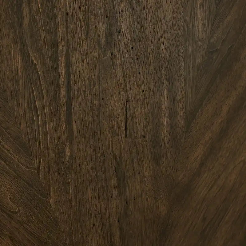 Table ou ensemble de salle à manger rond Mabel de 42 po en fer et bois par iNSPIRE Q Modern
