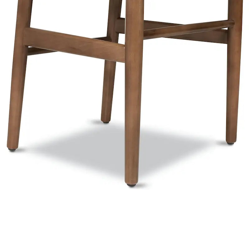 Poly & Bark Weave Chair - Bois massif avec assise tissée