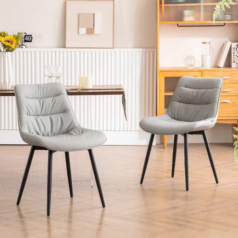 Chaises de salle à manger, lot de 2, chaises de cuisine modernes, chaises de salon
