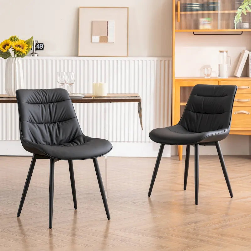 Chaises de salle à manger, lot de 2, chaises de cuisine modernes, chaises de salon