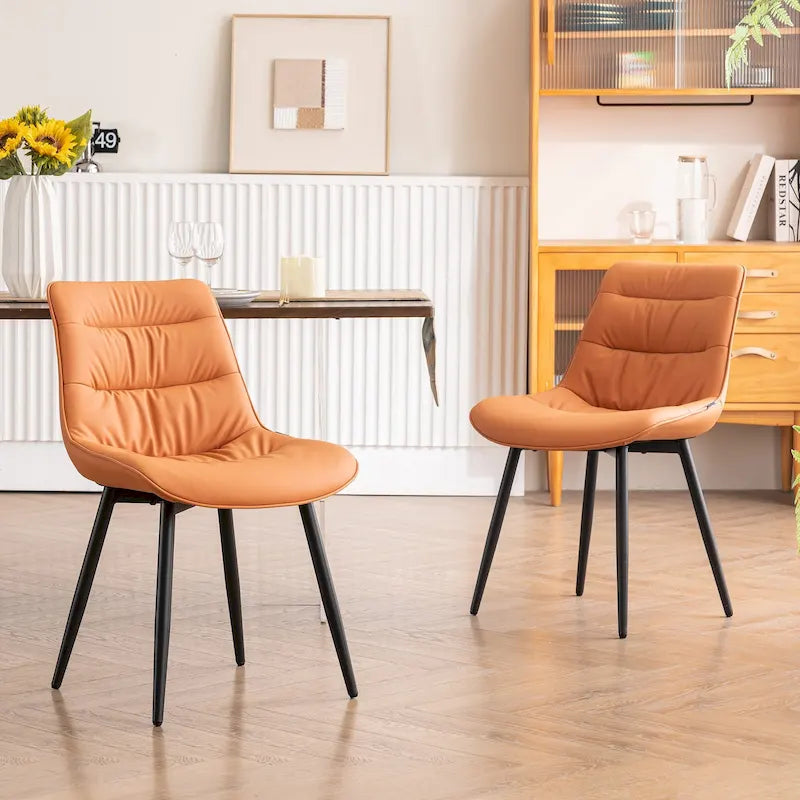 Chaises de salle à manger, lot de 2, chaises de cuisine modernes, chaises de salon