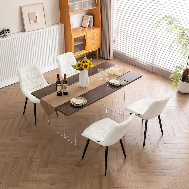 Chaises de salle à manger, lot de 2, chaises de cuisine modernes, chaises de salon