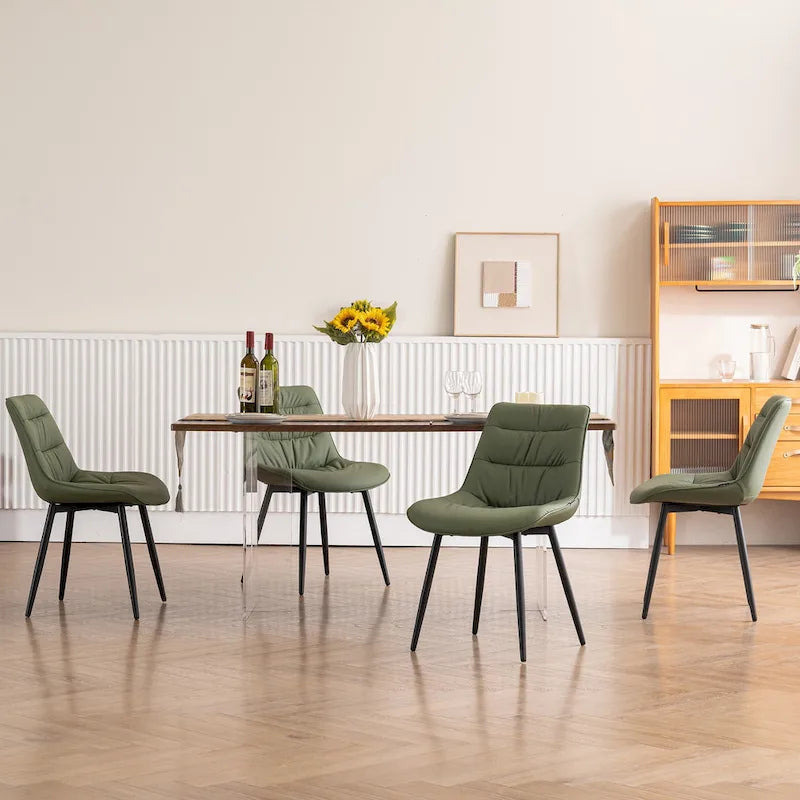 Chaises de salle à manger, lot de 2, chaises de cuisine modernes, chaises de salon