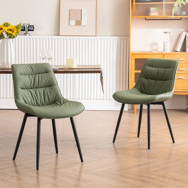 Chaises de salle à manger, lot de 2, chaises de cuisine modernes, chaises de salon