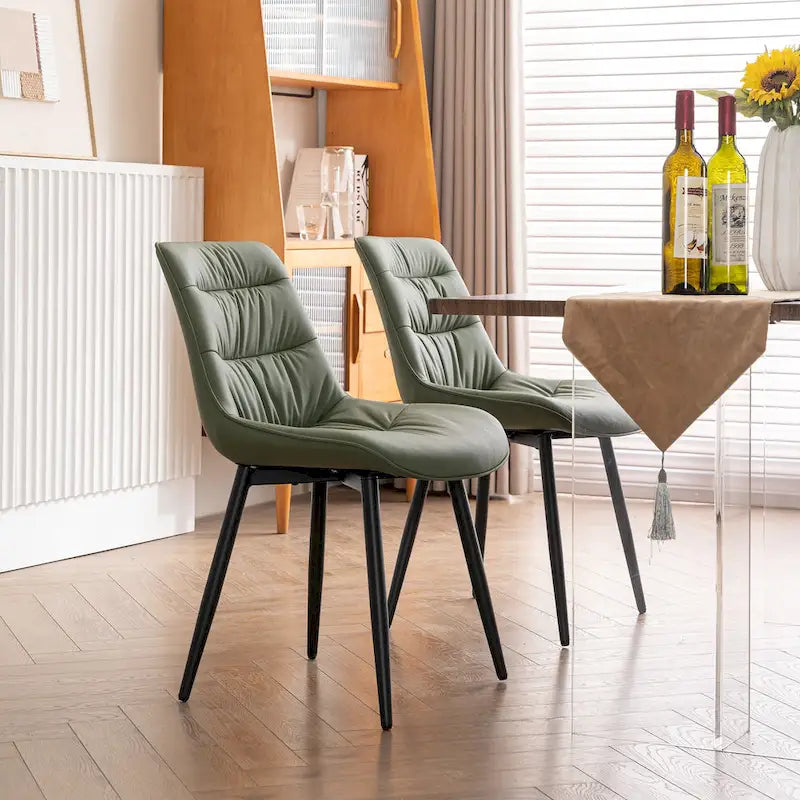 Chaises de salle à manger, lot de 2, chaises de cuisine modernes, chaises de salon