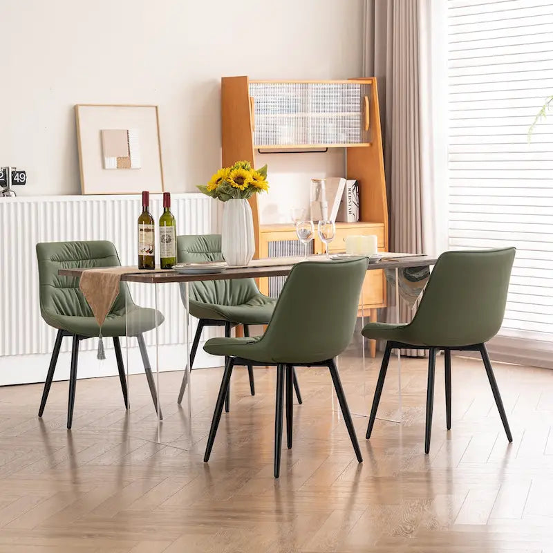 Chaises de salle à manger, lot de 2, chaises de cuisine modernes, chaises de salon