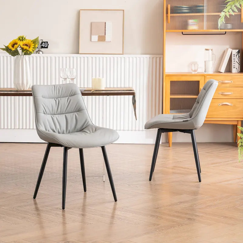 Chaises de salle à manger, lot de 2, chaises de cuisine modernes, chaises de salon