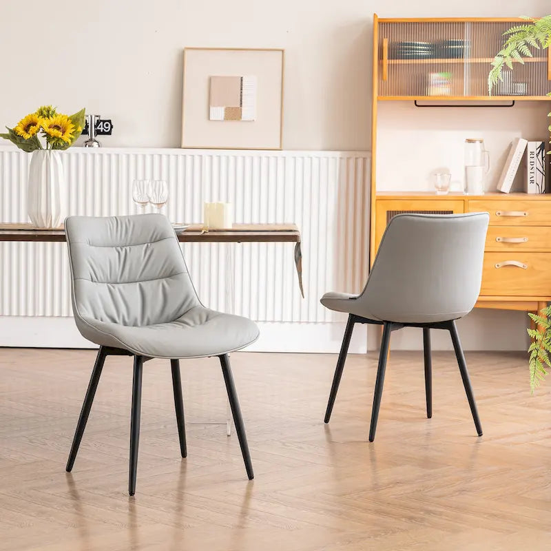 Chaises de salle à manger, lot de 2, chaises de cuisine modernes, chaises de salon