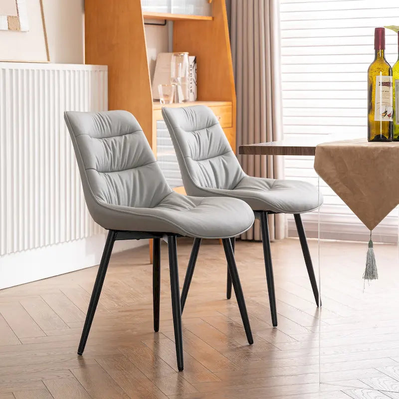 Chaises de salle à manger, lot de 2, chaises de cuisine modernes, chaises de salon