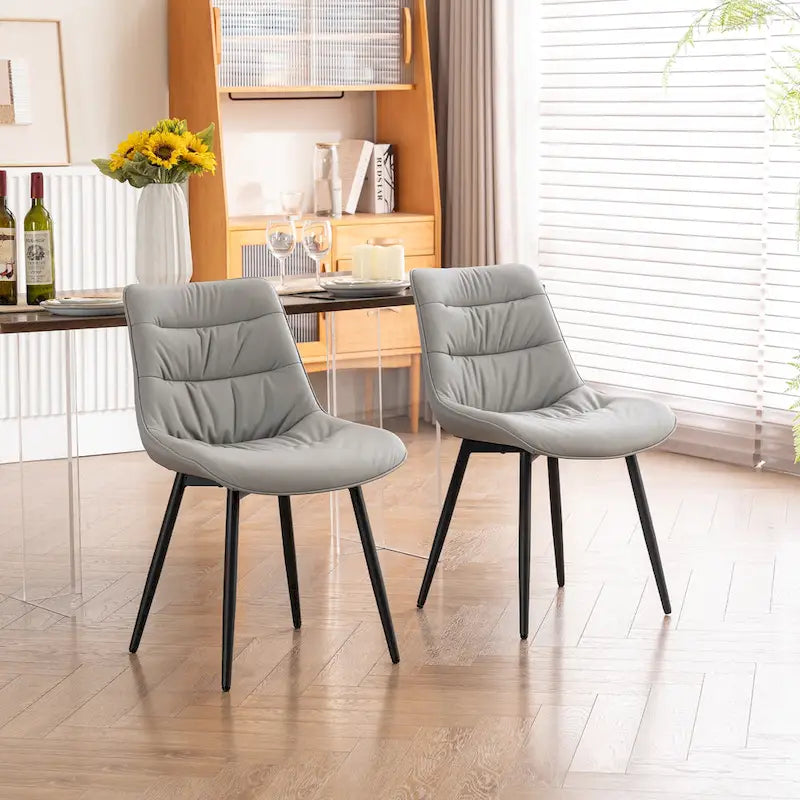 Chaises de salle à manger, lot de 2, chaises de cuisine modernes, chaises de salon