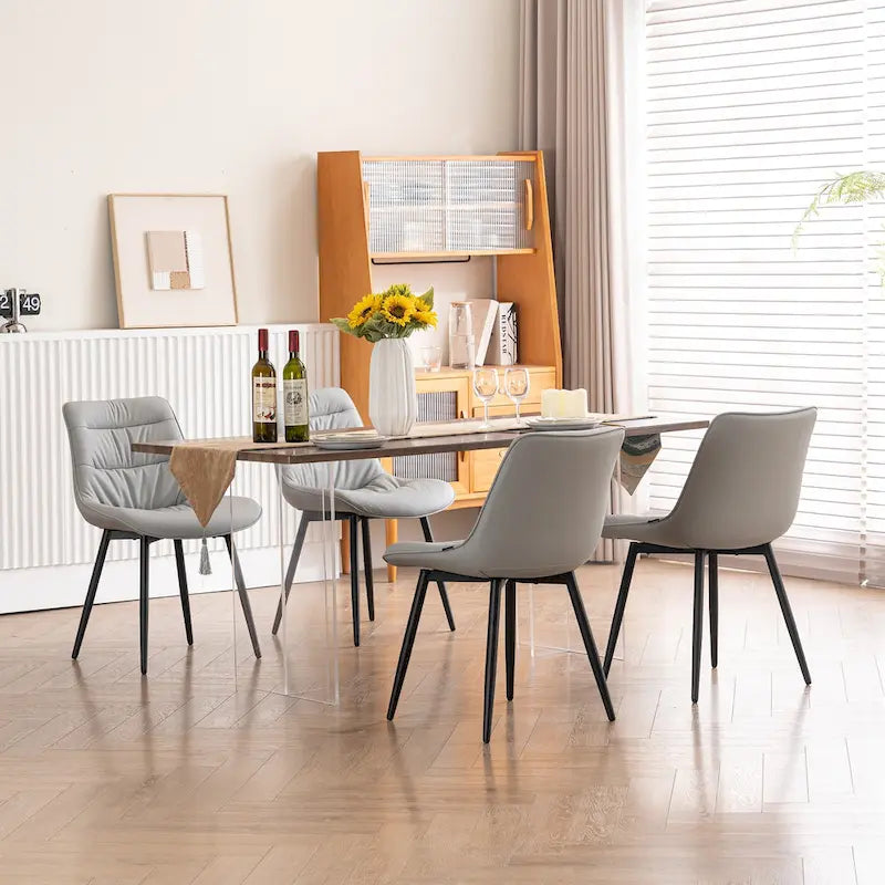 Chaises de salle à manger, lot de 2, chaises de cuisine modernes, chaises de salon