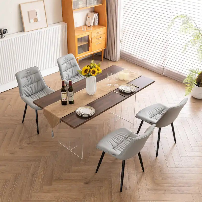 Chaises de salle à manger, lot de 2, chaises de cuisine modernes, chaises de salon