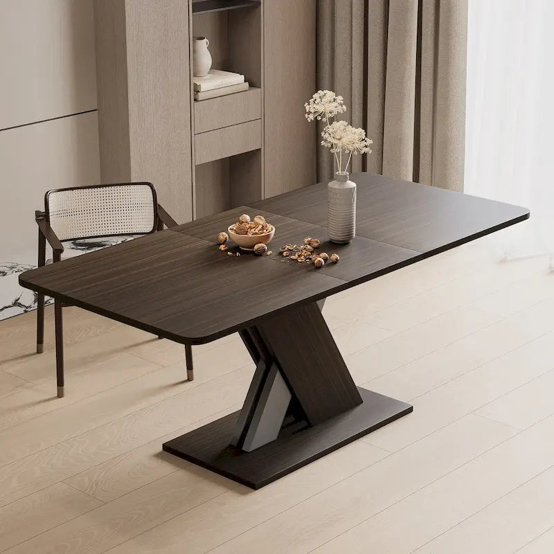 Console Extensible Multifonctionnelle Table à Manger Rectangulaire Fonctionnelle