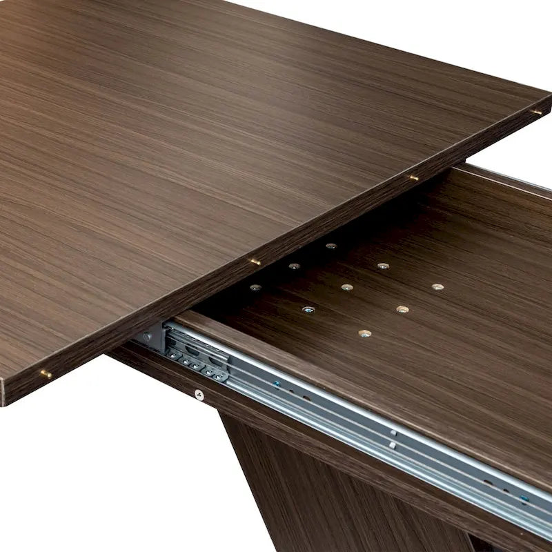 Console Extensible Multifonctionnelle Table à Manger Rectangulaire Fonctionnelle