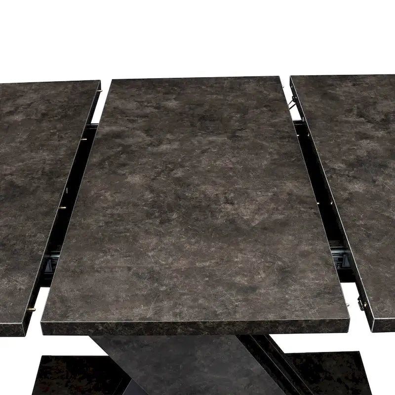 Console Extensible Multifonctionnelle Table à Manger Rectangulaire Fonctionnelle