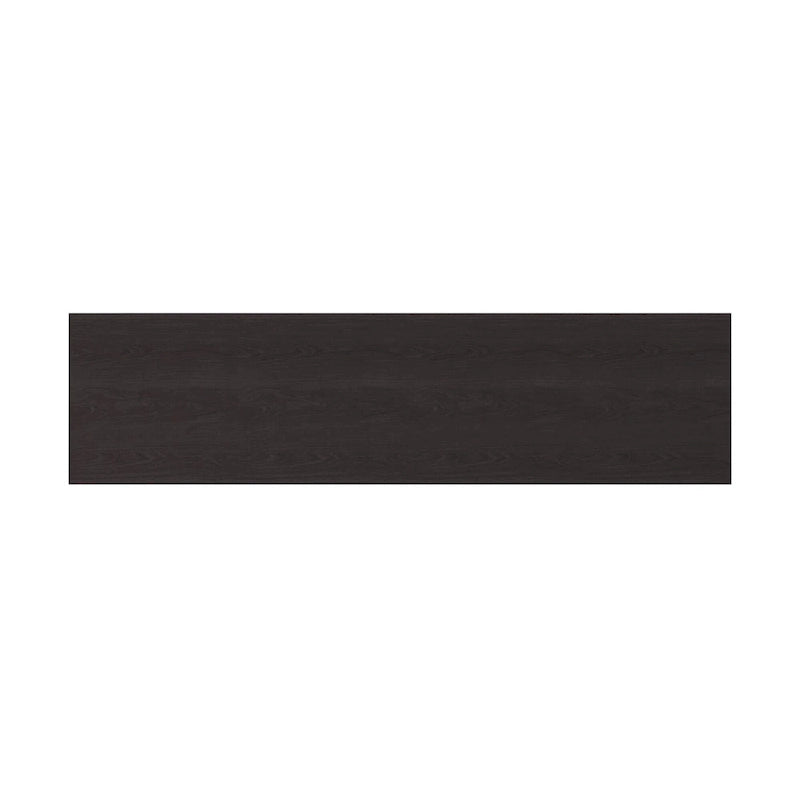 Allan Andrews Table console Dillon en placage de bois noir Carbon Loft