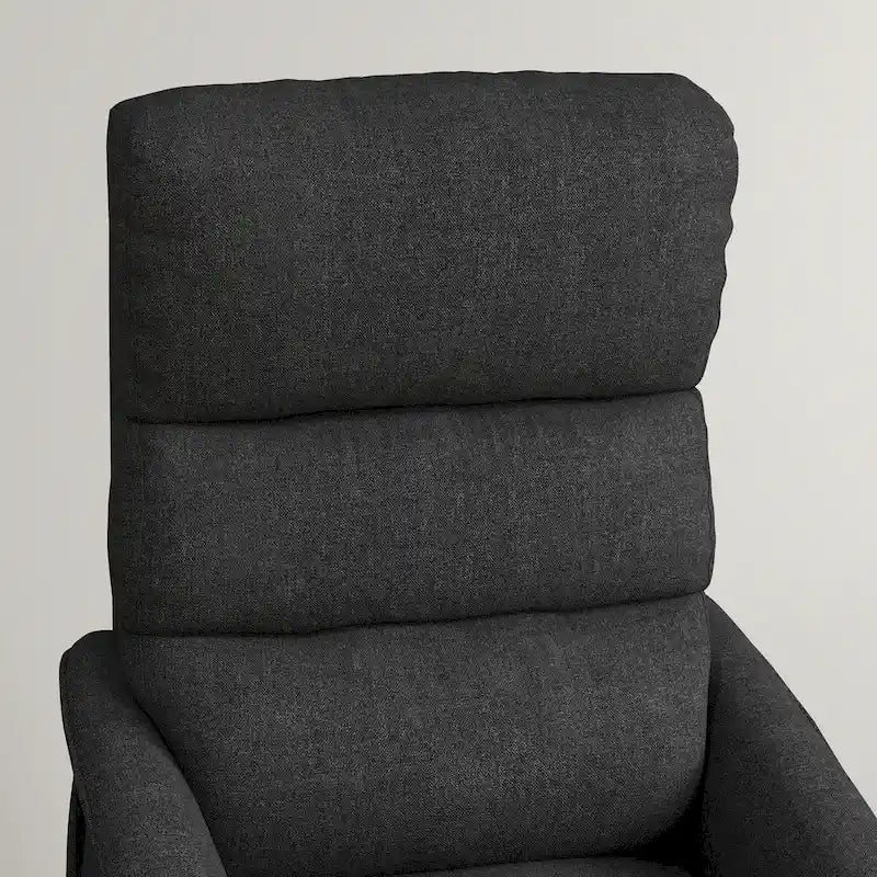 Fauteuil inclinable releveur électrique HOMCOM pour personnes âgées, montage facile, fauteuil releveur en tissu avec télécommande, poches latérales pour salon