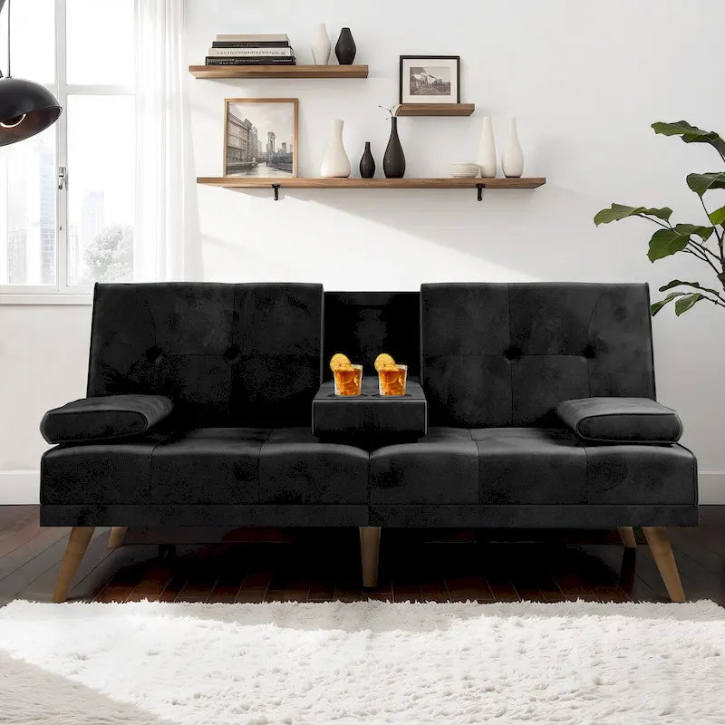 Futzca Canapé-lit Futon, Petit canapé-lit causeuse