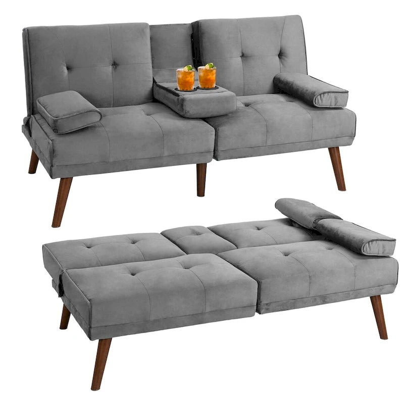 Futzca Canapé-lit Futon, Petit canapé-lit causeuse