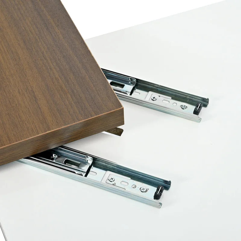 Table basse carrée en bois finition laquée brillante