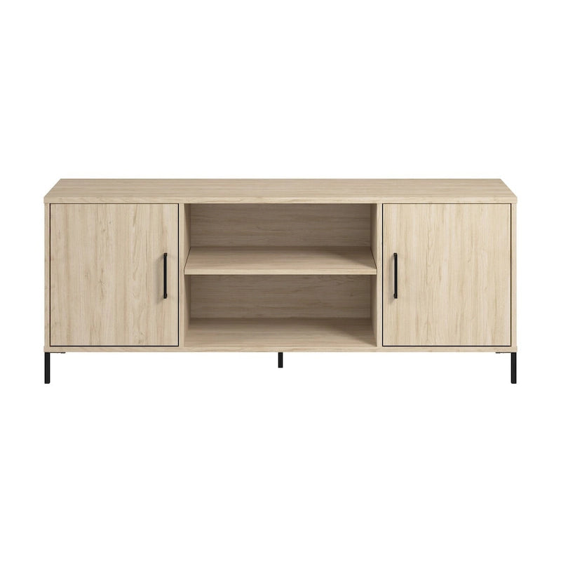 Meuble TV Bush Furniture Essence 58W avec portes et étagères