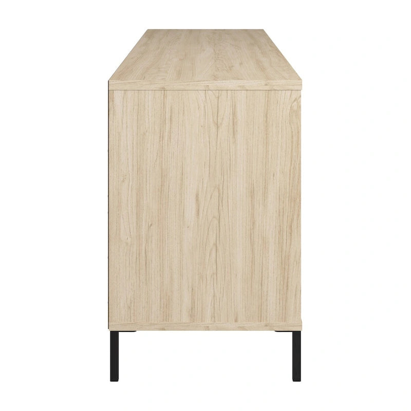Meuble TV Bush Furniture Essence 58W avec portes et étagères