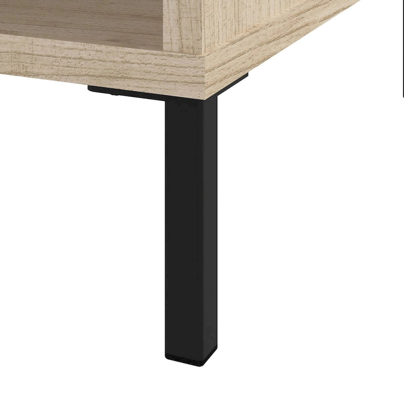 Meuble TV Bush Furniture Essence 58W avec portes et étagères