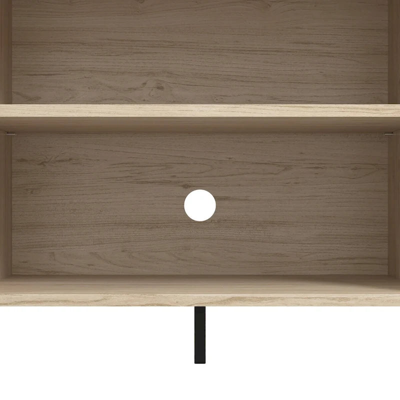 Meuble TV Bush Furniture Essence 58W avec portes et étagères