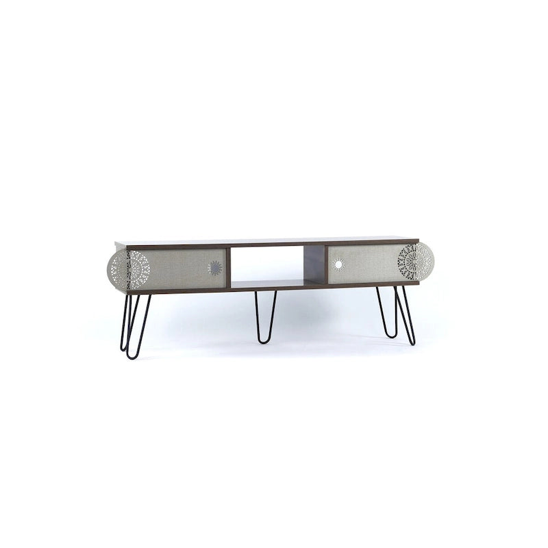 Meuble TV Hayde style Mid-century Modern