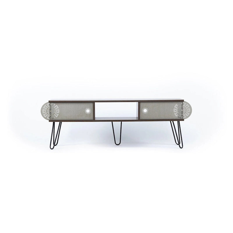 Meuble TV Hayde style Mid-century Modern