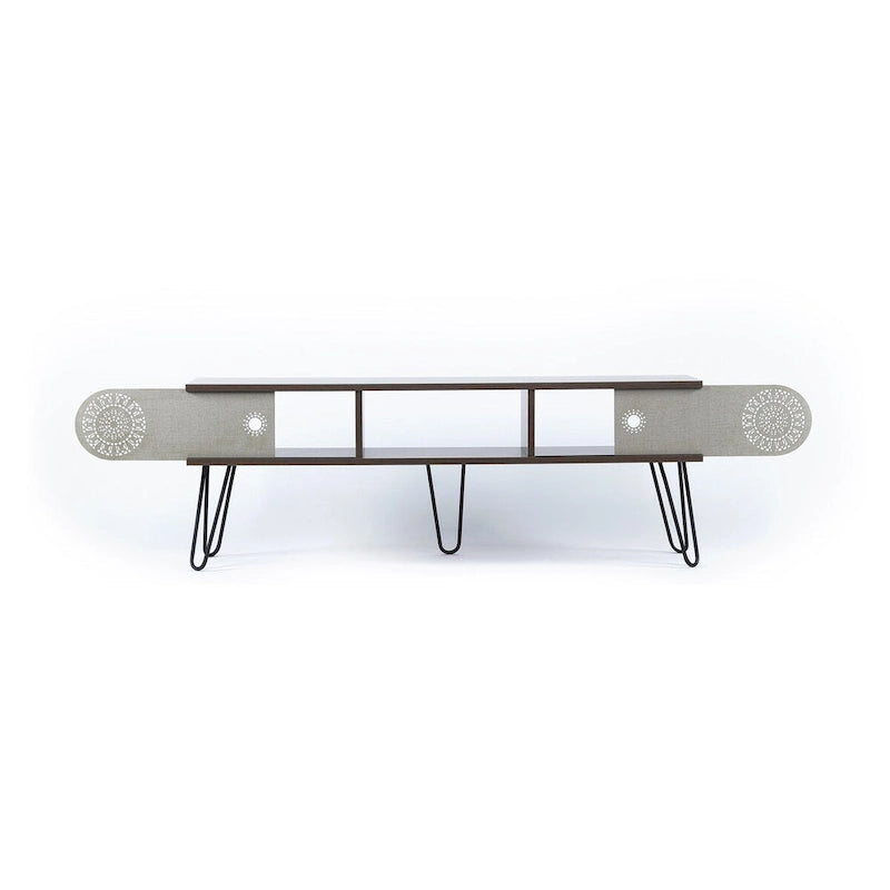 Meuble TV Hayde style Mid-century Modern