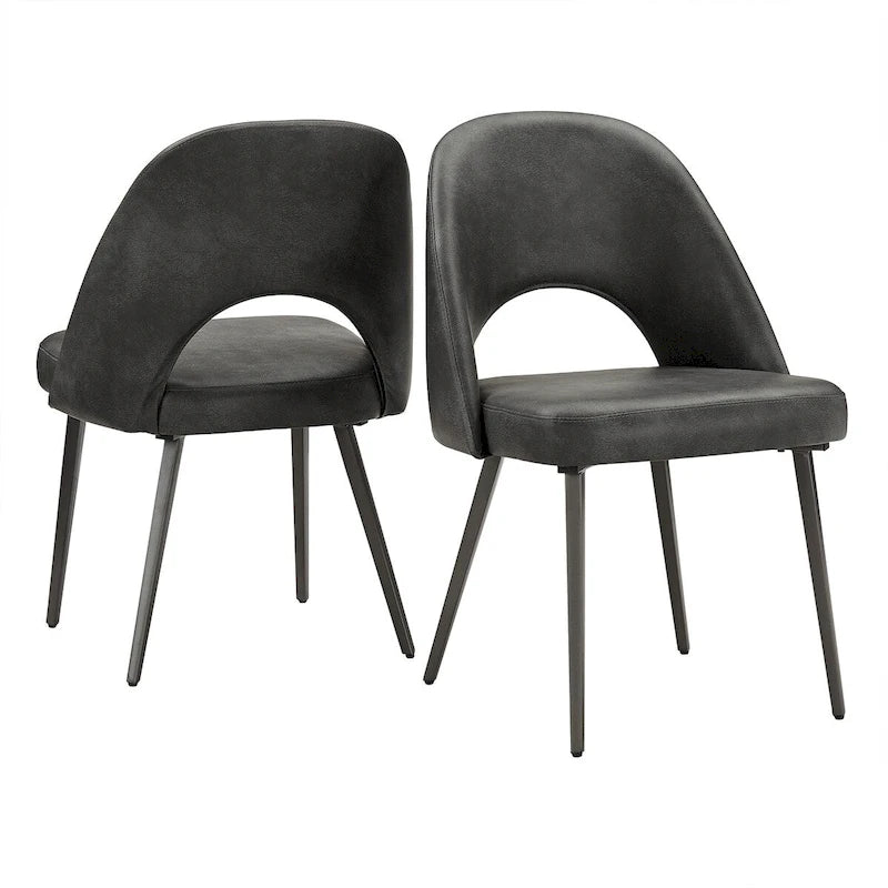 Chaises de salle à manger rembourrées Presley (Lot de 2) par iNSPIRE Q Modern