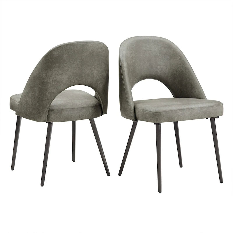 Chaises de salle à manger rembourrées Presley (Lot de 2) par iNSPIRE Q Modern