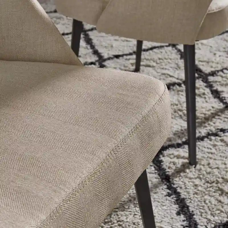 Chaises de salle à manger rembourrées Presley (Lot de 2) par iNSPIRE Q Modern