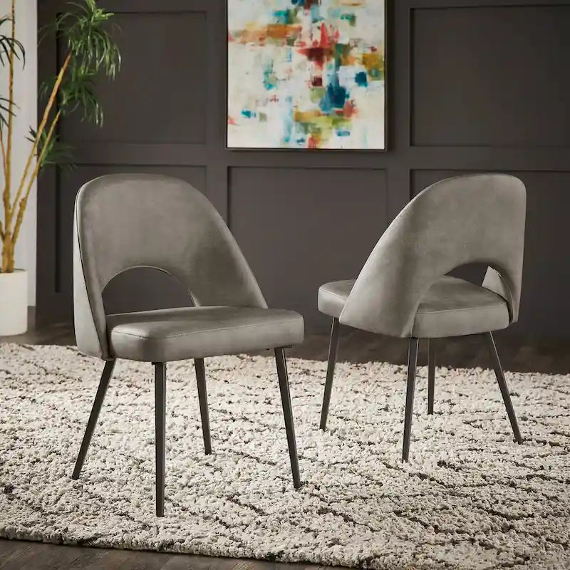 Chaises de salle à manger rembourrées Presley (Lot de 2) par iNSPIRE Q Modern