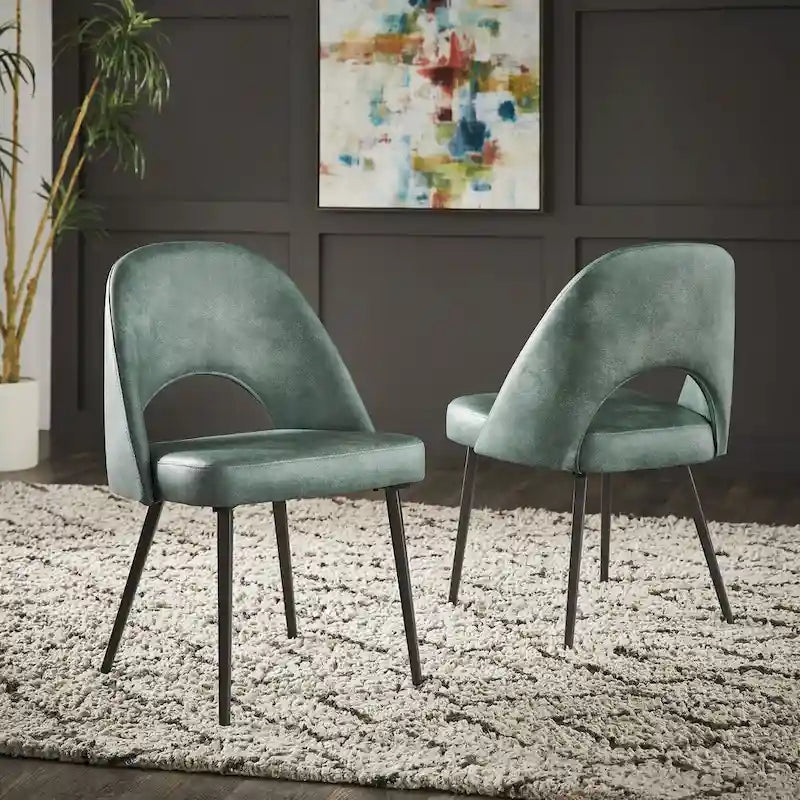 Chaises de salle à manger rembourrées Presley (Lot de 2) par iNSPIRE Q Modern