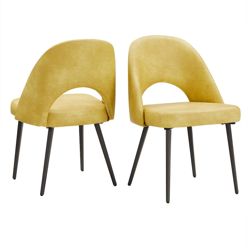 Chaises de salle à manger rembourrées Presley (Lot de 2) par iNSPIRE Q Modern