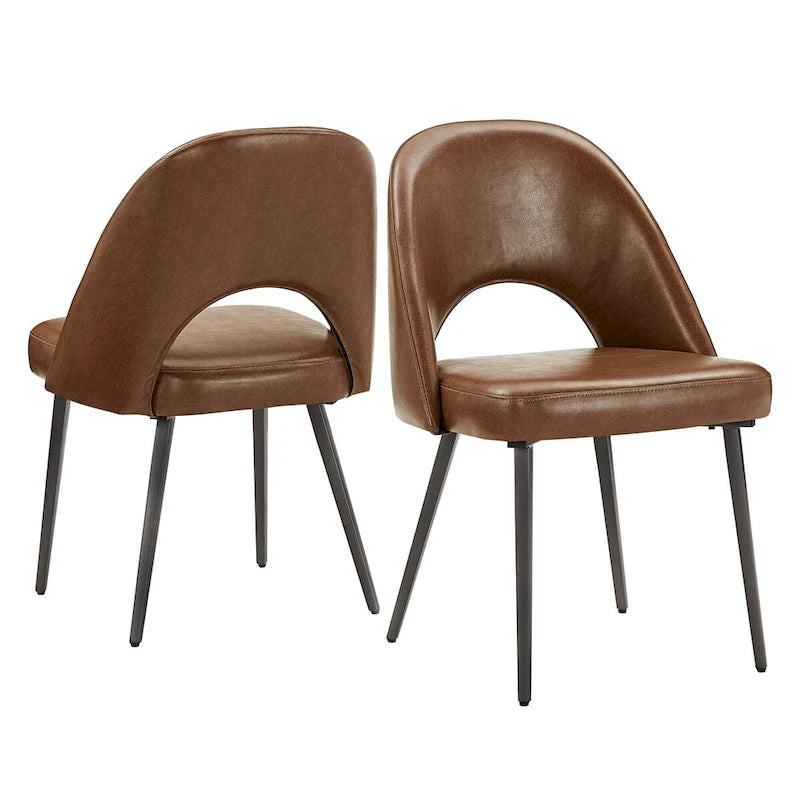 Chaises de salle à manger rembourrées Presley (Lot de 2) par iNSPIRE Q Modern