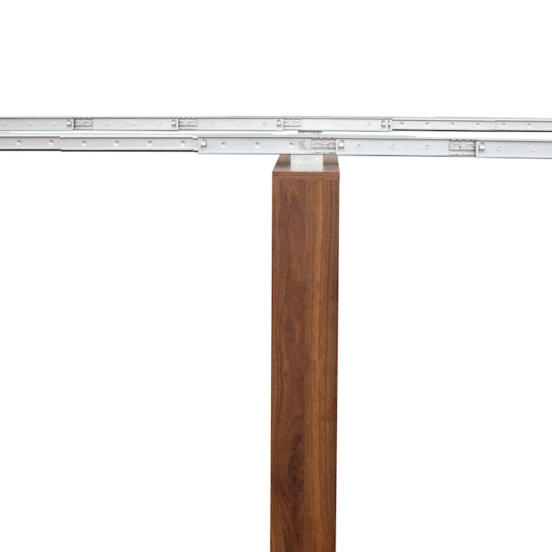 Table Console Extensible Multifonctionnelle 2 en 1, Table à Manger pour 4 à 8 Personnes avec 5 Dimensions Différentes