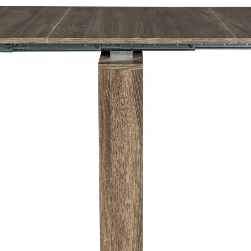 Table Console Extensible Multifonctionnelle 2 en 1, Table à Manger pour 4 à 8 Personnes avec 5 Dimensions Différentes