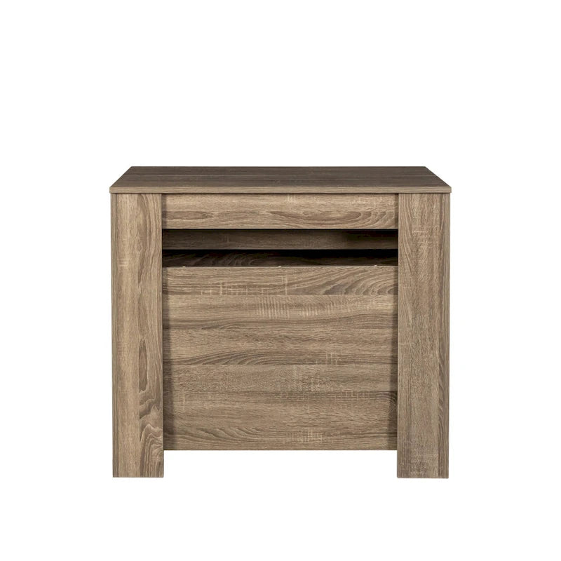 Table Console Extensible Multifonctionnelle 2 en 1, Table à Manger pour 4 à 8 Personnes avec 5 Dimensions Différentes