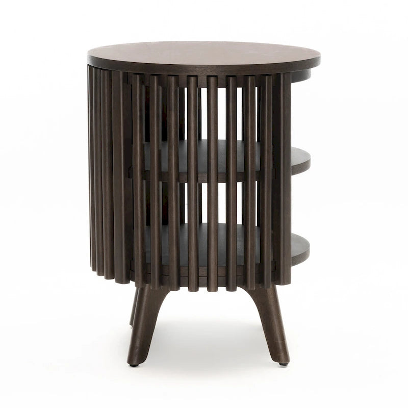 Table d'appoint Sierra Studio London avec rangement et table d'appoint ronde