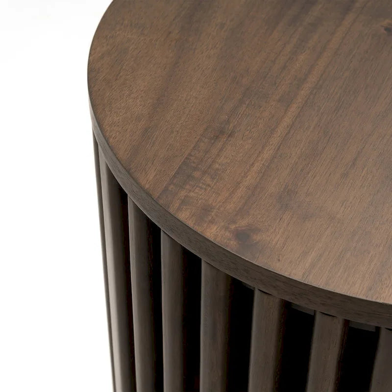 Table d'appoint Sierra Studio London avec rangement et table d'appoint ronde