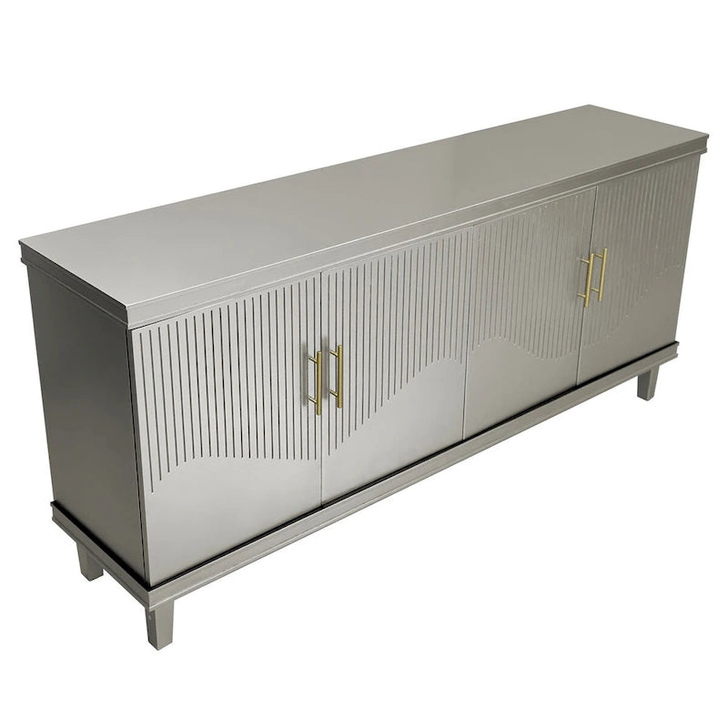 Buffets modernes à 4 portes avec rangement pour salon, chambre et cuisine