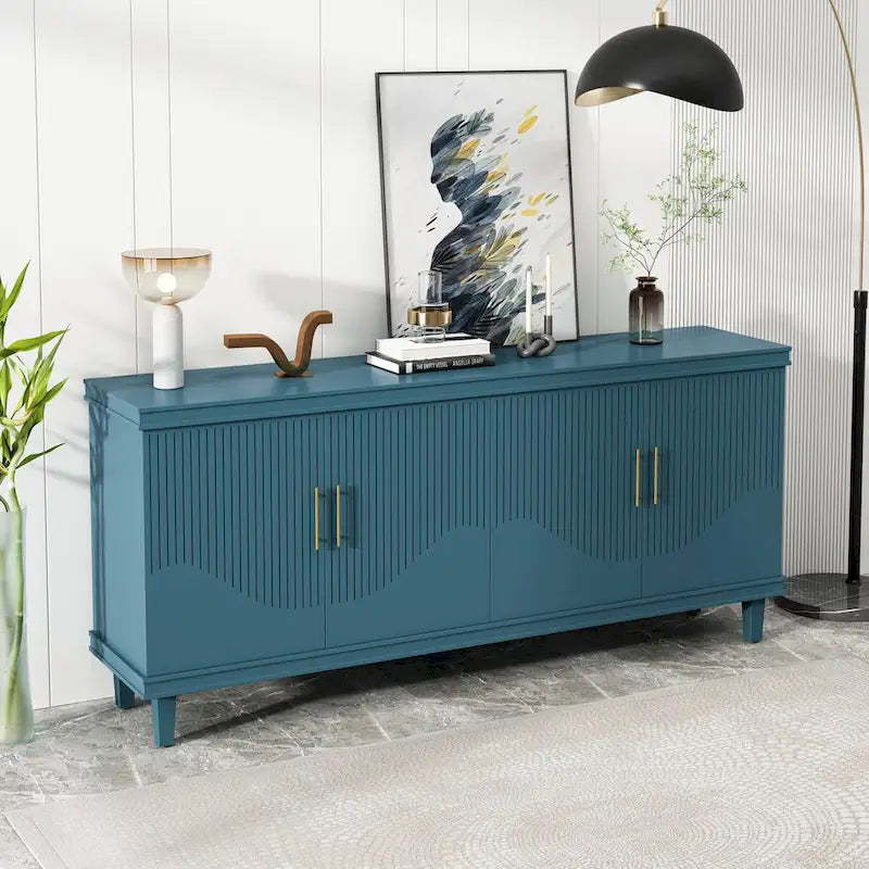 Buffets modernes à 4 portes avec rangement pour salon, chambre et cuisine