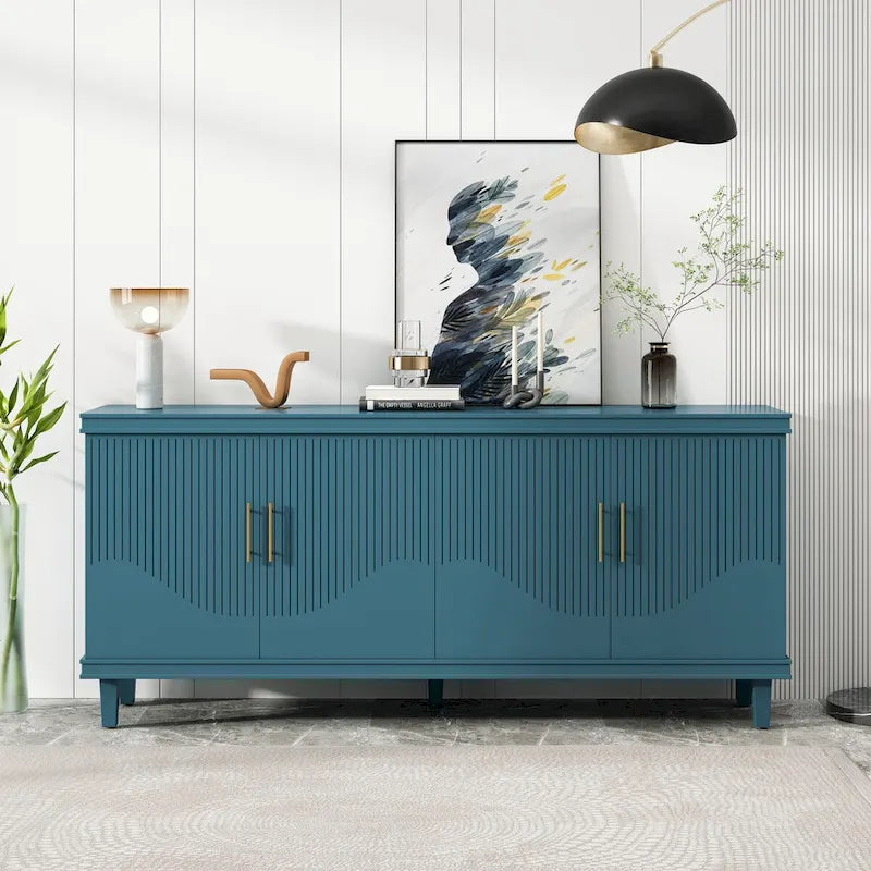 Buffets modernes à 4 portes avec rangement pour salon, chambre et cuisine