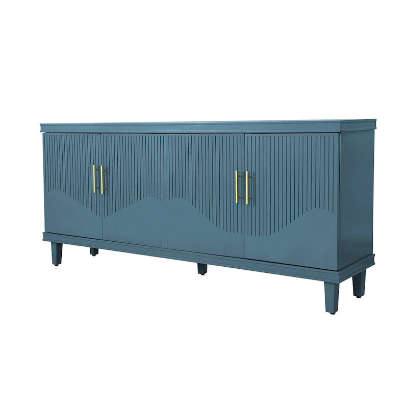 Buffets modernes à 4 portes avec rangement pour salon, chambre et cuisine